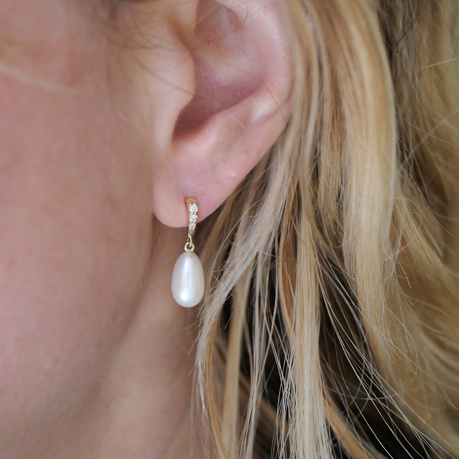 Pearl Drop Earrings – Kylee